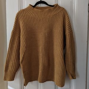 Chunky ribbed sweater